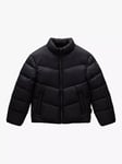 Napapijri Kids' Carrel Puffer Jacket, Black