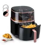 Air Fryer Steamer 1500W 7.5L Hot Air Fryer Low Fat Healthy Cooking 16 Programmes