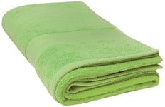 Excelsa Bagno Serviette, Coton, Vert, 100x150x1 cm