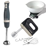 Salter Marino Immersion Blender & Hand Mixer Set With Digital Kitchen Scale