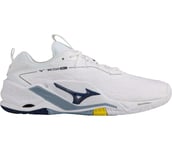 Wave Stealth Neo 2 M inomhusskor Herr White/Bellwether Blue/Bel Air Blue 10