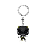 Funko POP! Keychain: Mighty Morphin Power Rangers 30th - Black Ranger - Power Ra