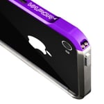 Apple Clean Vapor (silver - Lila) Iphone 4/4s Aluminum Bumper