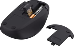 Trust Yvi+ Silent Wireless Mouse, Sustainable Design, 800-1600 DPI, For Left and