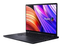 ASUS ProArt StudioBook 16 OLED H7604JV-MY076X - Conception de charnière à 180 degrés - Intel Core i9 - 13980HX / jusqu'à 5.6 GHz - Win 11 Pro - GeForce RTX 4060 - 32 Go RAM - 1 To SSD NVMe - 16" OLED écran tactile 3200 x 2000 (3.2K) @ 120 Hz - Gigabi