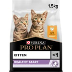 PRO PLAN Chat Junior - Riche en Poulet - 1,5 KG - Croquettes pour chaton