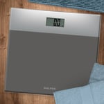 Salter Grey Glass Electronic Bathroom Scale