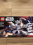 LEGO Star Wars Jedi Starfighter With Hyperdrive Booster Ring 7661 From Japan