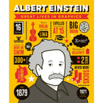 Great Lives in Graphics: Albert Einstein (inbunden, eng)