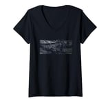 Womens Abraham Journeying & Land of Canaan by Gustave Dore (1866) V-Neck T-Shirt