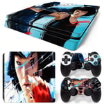 Kit De Autocollants Skin Decal Pour Console De Jeu Ps4 Slim Full Body Uncharted 4, T1tn-Ps4slim-0824