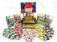 Diablo Sugar Free Diabetic Sweets Retro Sweet Toffee 5 x 75g Gift Hamper Box