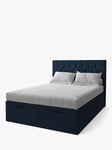 Koti Home Eden Upholstered Ottoman Storage Bed, Double