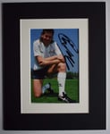 Sportagraphs LTD Chris Waddle Signed Autograph 10x8 photo display England Football Spurs AFTAL