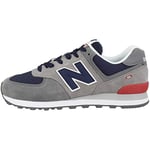 New Balance 574v2, Baskets Homme, Gris (Grey/Navy Ead), 40.5 EU