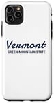 iPhone 11 Pro Max Vermont - Green Mountain State - Throwback Design - Classic Case