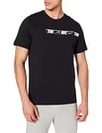 Nike Homme Ns Repeat Sleeve T Shirt, Black/Black/White, L EU