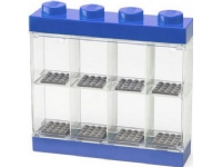 Room Copenhagen LEGO minifigures display case blue, storage box (transparent, transparent)