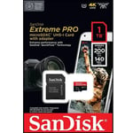 SanDisk 1TB Extreme PRO microSDXC Card | 200 MB/s Read, A2, V30, UHS-I U3