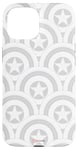 Coque pour iPhone 15 Marvel Captain America: Brave New World Ghost Shield Pattern