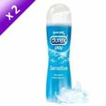 Durex / sensitive 50 ml 2x Lubrifiant gel Anal Vaginal Sodomie love sex intime