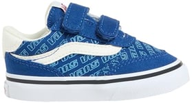 Vans Brooklyn Ls V Basket, Retro Logo True Blue, 21 EU