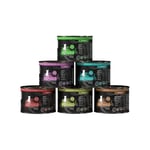 catz finefood Purrrr Collection II Lot de 6 boîtes de Nourriture Humide monoprotéine pour Chat sans céréales, sans Sucre, hypoallergénique, Haute teneur en Viande, en Sachet, 6 x 200 g