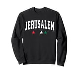 Palestine Jerusalem College Retro Style Novelty Souvenir Sweatshirt