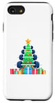 Coque pour iPhone SE (2020) / 7 / 8 Christmas Tree Haltère Poids Haltérophile Gymnase