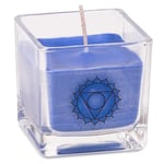 Rapeseed Wax Scented Candle 5Th Chakra -- 260 G; 6X6X6 Cm