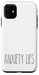 Coque pour iPhone 11 Rae a inspiré Dun, votre anxiété est due à votre vrai faux professeur