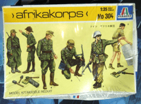 Figurines Maquette - Afrika Korps 1:35 - Italeri - WWII - Neuf Blister