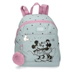 Joumma Disney Kisses M&M Sac à Dos décontracté Bleu 25,5 x 35 x 14 cm Polyester 12,5 L, Bleu, Sac à Dos décontracté