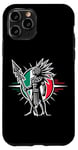 Coque pour iPhone 11 Pro Aztec Warrior Mask Ancient Civilization Mexican Heritage