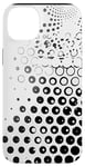 Coque pour iPhone 14 Plus Accessoire de protection contre les radiations Blanc à pois 5G