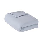 Madison Park Premier Confort Liquide Couverture en Coton, Full/Queen, Bleu Clair