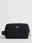 GANT Shield Logo Wash Bag, Black