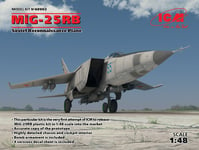 MIG-25 RB SOVIET RECONNAISSANCE PLANE  ICM 1/48 PLASTIC KIT