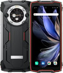 Bv9300 Pro Smartphone Incassable(Lampe De Poche 100Lm),24Gb+256Gb,Batterie 15080Mah,6.7""120Hz 2.3K Ecran,Camera 64Mp+32Mp,Telephone Debloque Etanche Ip68 Android 13,Gps Nfc Orange