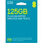 EE UK Pay As You Go SIM Card: Fast 4G 5G Data - Brand New