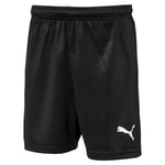 Puma Liga Shorts Core Jr Unisex Enfant, Black White, 128