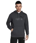 PUMA Homme Sweatshirt capuche, Gris, XL