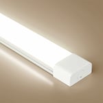 Anten - Neon Tube led 120cm 36W 4000LM Connectable Reglette led 4000K IP65 Imperméable Luminaire Plafonnier pour Garage Ateliers Sous-sol Salle de