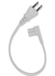 FLEXSON strømkabel - Europlug til power IEC 60320 C7 - 35 cm