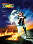 Back to the Future (One Sheet 60 x 80 cm Toile Imprimée