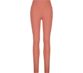 One High Waist W träningstights Dam CANYON PINK/BLACK XS