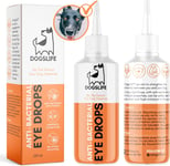 Eyewash Drops for Dogs | 237Ml Dog Eye Cleaner | Treat Dry, Itchy Eyes + Allergy