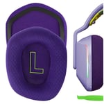 Geekria Replacement Ear Pads for Logitech G733 Headphones (Purple)