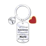 Porte Clé Saint Valentin Cadeau Homme Femme Idee Cadeau Couple Cadeaux pour St Valentin Original Porte Clef Couple Cadeau Anniversaire Homme Femme Personnalisée Cadeau Couple Amoureux (8)