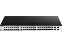 Switch D-Link D-Link Dgs-1210-52/Me/E 48-Port 10/100/1000Base-T + 4-Port 1 Gbps Sfp Ports Metro Ethernet